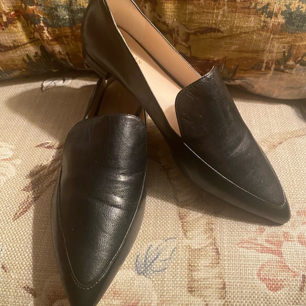 Brand New Black Flats!  Classic and fun!